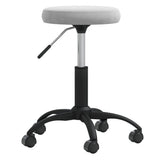 vidaXL Massagekruk fluweel noir