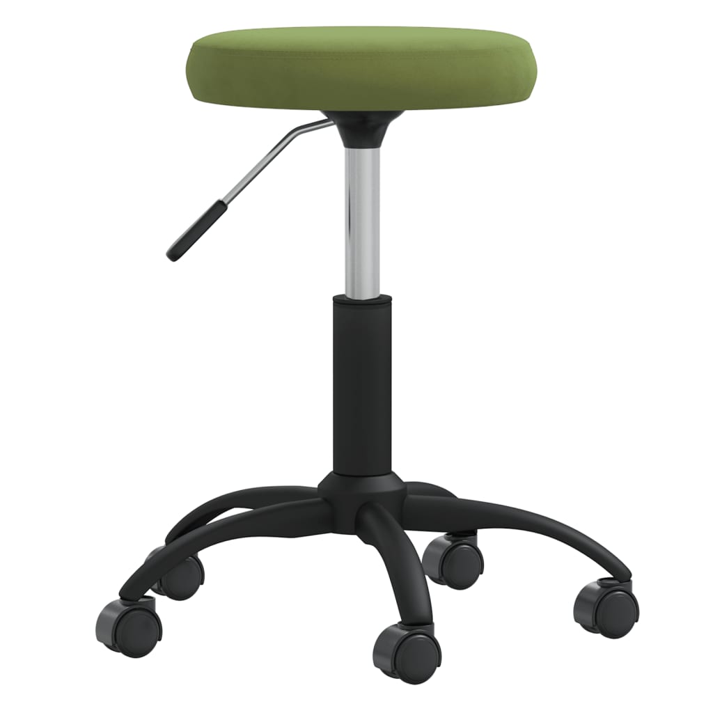 vidaXL Massagekruk fluweel noir