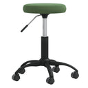 vidaXL Massagekruk fluweel noir