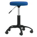 vidaXL Massagekruk fluweel noir