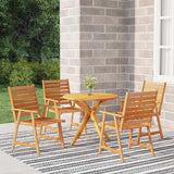 vidaXL 3-Piece Garden Dining Set Solid Acacia Wood