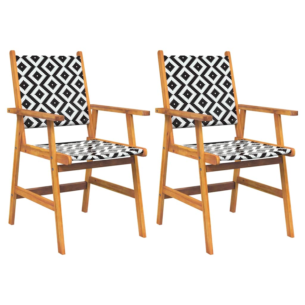 vidaXL 3-Piece Garden Dining Set Solid Acacia Wood