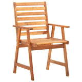 vidaXL 3-Piece Garden Dining Set Solid Acacia Wood