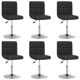 vidaXL Eetkamerstoelen 6 st kunstleer wit