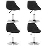vidaXL Eetkamerstoelen 4 st kunstleer wit