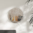 vidaXL Spiegel rond 40x2,5 cm avec couleur