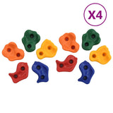 vidaXL Climbing Stones 20 pcs PE multicolour