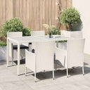 vidaXL 3-delige Tuinset poly rattan bruin