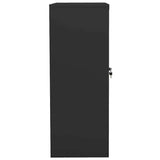 vidaXL Office Cabinet with Planter 90x40x128 cm Steel Light Grey
