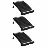 vidaXL Solar Swimming Pool Heating Panel 2 pcs Curved 110x65 cm