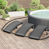 vidaXL Solar Swimming Pool Heating Panel 2 pcs Curved 110x65 cm