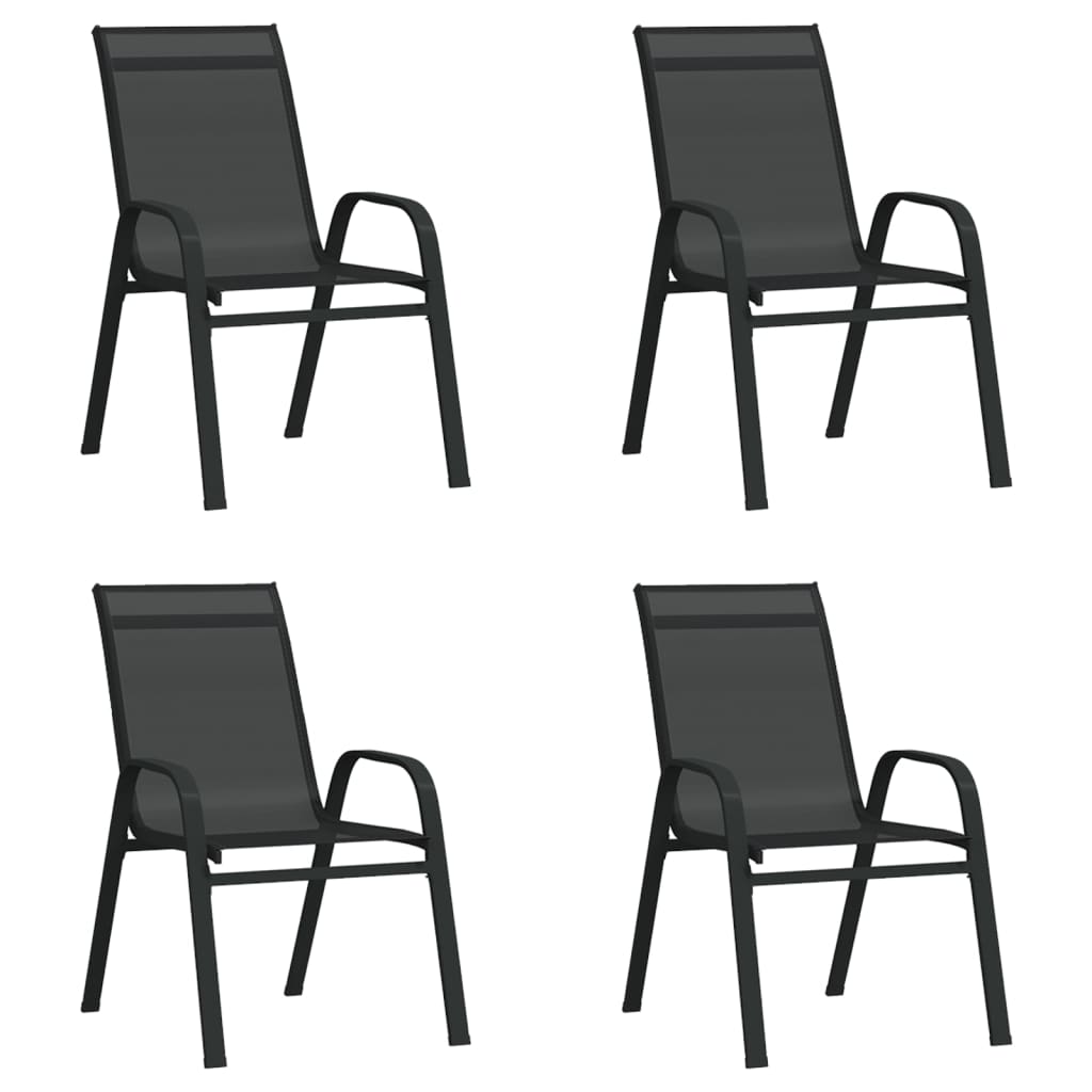 vidaXL 9-piece Garden Dining Set Brown and Black