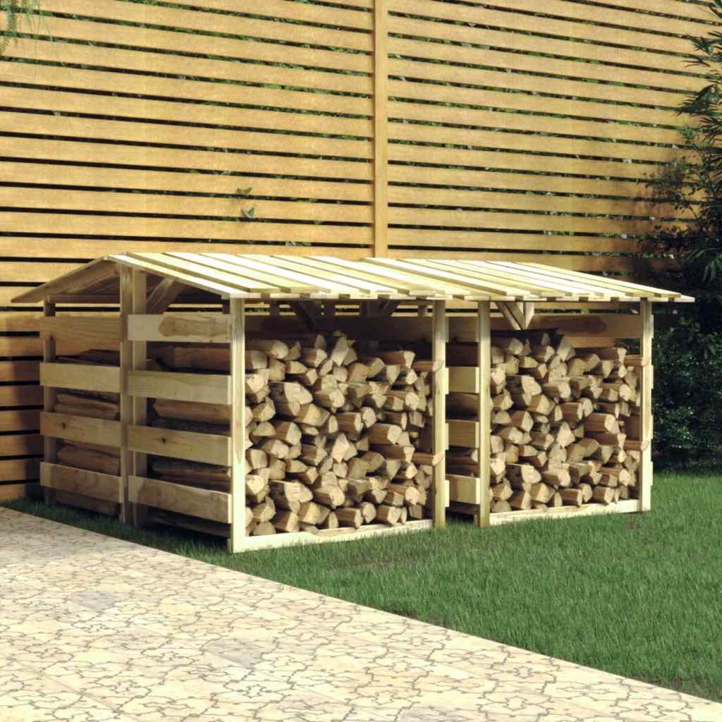 vidaXL Pergola's met dak 2 st 100x90x100 cm geïmpregneerd grenenhout