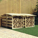 vidaXL Pergola's met dak 2 st 100x90x100 cm geïmpregneerd grenenhout