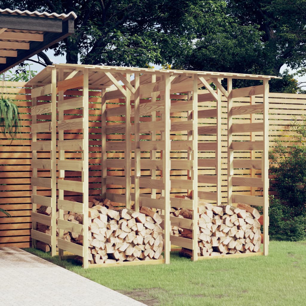 vidaXL Pergola's met dak 2 st 100x90x100 cm geïmpregneerd grenenhout