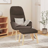 vidaXL Recliner fabric light gray