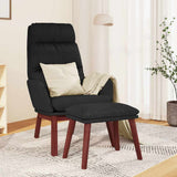 vidaXL Recliner fabric light gray