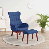 vidaXL Recliner fabric light gray