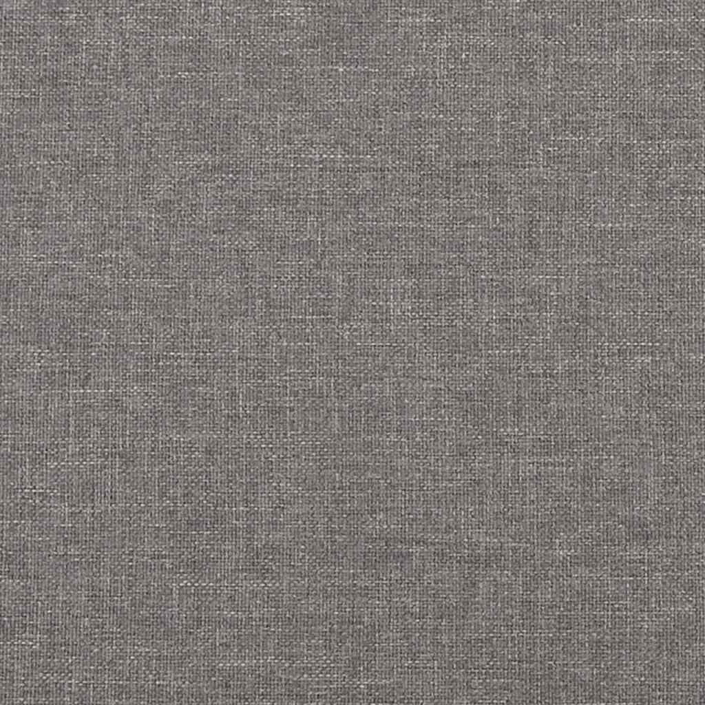 vidaXL Recliner fabric light gray
