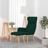 vidaXL Relaxstoel fluweel lichtgrijs