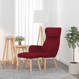 vidaXL Relaxstoel fluweel lichtgrijs