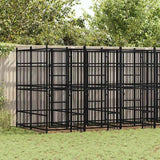 vidaXL Dog Kennel 1.84 m² Steel