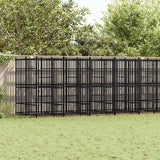 vidaXL Dog Kennel 1.84 m² Steel