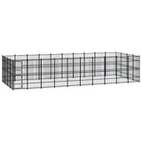 vidaXL Dog Kennel 8.29 m² Steel