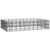 vidaXL Dog Kennel 8.29 m² Steel