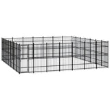 vidaXL Dog Kennel 8.29 m² Steel