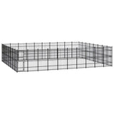 vidaXL Dog Kennel 8.29 m² Steel
