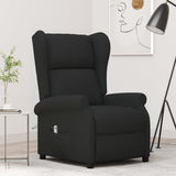 vidaXL Fauteuil elektrisch verstelbaar stof lichtgrijs
