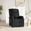 vidaXL Tabouret de massage électrique noir