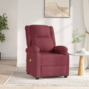 vidaXL Tabouret de massage électrique noir