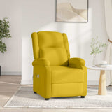 vidaXL Electric Massage Recliner Velvet Light Grey