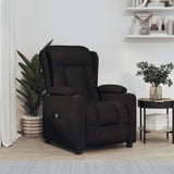 vidaXL Fauteuil elektrisch verstelbaar stof lichtgrijs