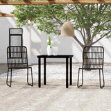 vidaXL 3-Piece Garden Dining Set Oak-Colored