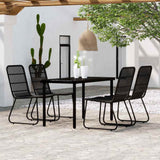 vidaXL 3-Piece Garden Dining Set Oak-Colored