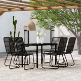vidaXL 3-Piece Garden Dining Set Oak-Colored