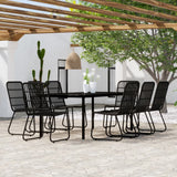 vidaXL 3-Piece Garden Dining Set Oak-Colored