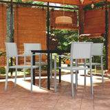vidaXL 5-delige Tuinset wit