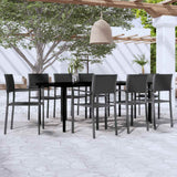 vidaXL 5-delige Tuinset wit
