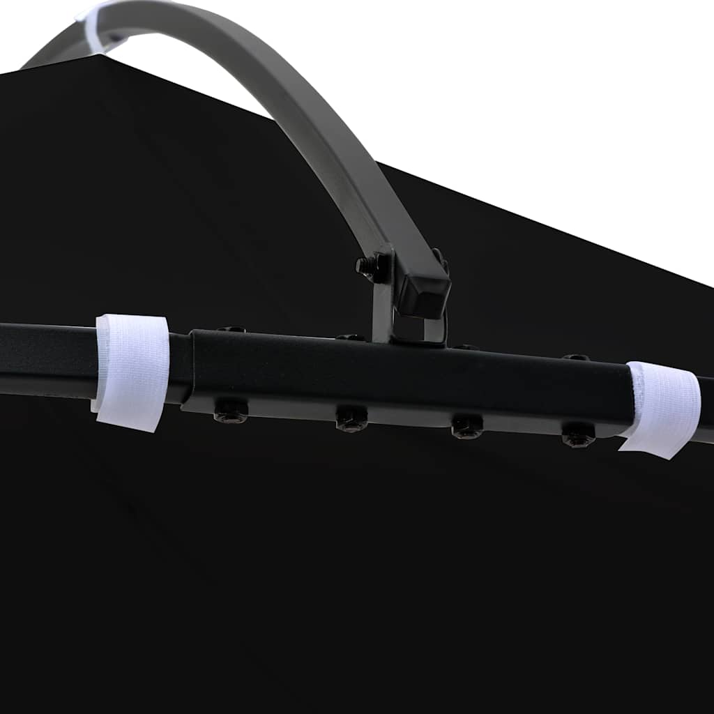 vidaXL Round Gazebo 300x290 cm White