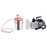 vidaXL Vacuum Chamber with 2-Stage Pump 3.7 L
