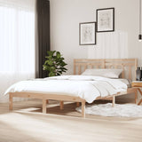 vidaXL Bedframe massief hout 75x190 cm