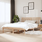 vidaXL Bedframe massief hout 75x190 cm