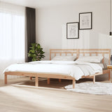 vidaXL Bedframe massief hout 75x190 cm