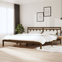 vidaXL Cadre de lit massif hout 75x190 cm