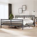 vidaXL Cadre de lit massif hout 100x200 cm