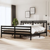 vidaXL Bedframe massief hout 100x200 cm